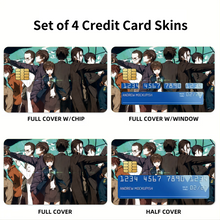 Load image into Gallery viewer, Psycho- Pass  Credit Card Skins (4-in-1 Pack)
