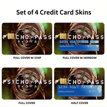 Load image into Gallery viewer, Psycho- Pass  Credit Card Skins (4-in-1 Pack)
