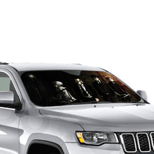 Load image into Gallery viewer, Psycho-Pass Inspecters and a villain  Car Sunshade
