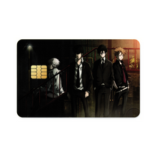 Load image into Gallery viewer, Psycho-Pass Inspecters and a villain  Credit Card Skins (4-in-1 Pack)
