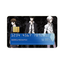 Load image into Gallery viewer, Psycho-Pass Inspecters And the villain Credit Card Skins (4-in-1 Pack)
