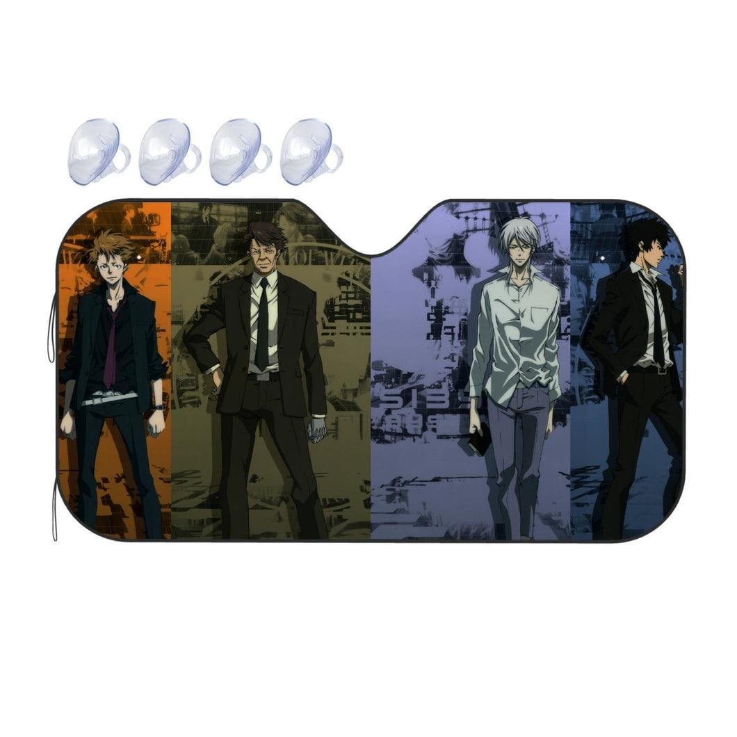 Psycho-Pass Inspecters Car Sunshade
