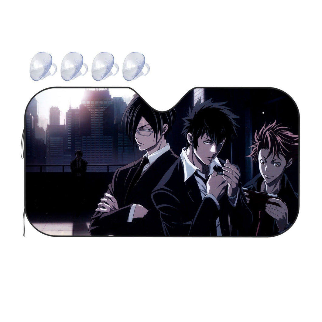 Psycho-Pass Inspecters Car Sunshade