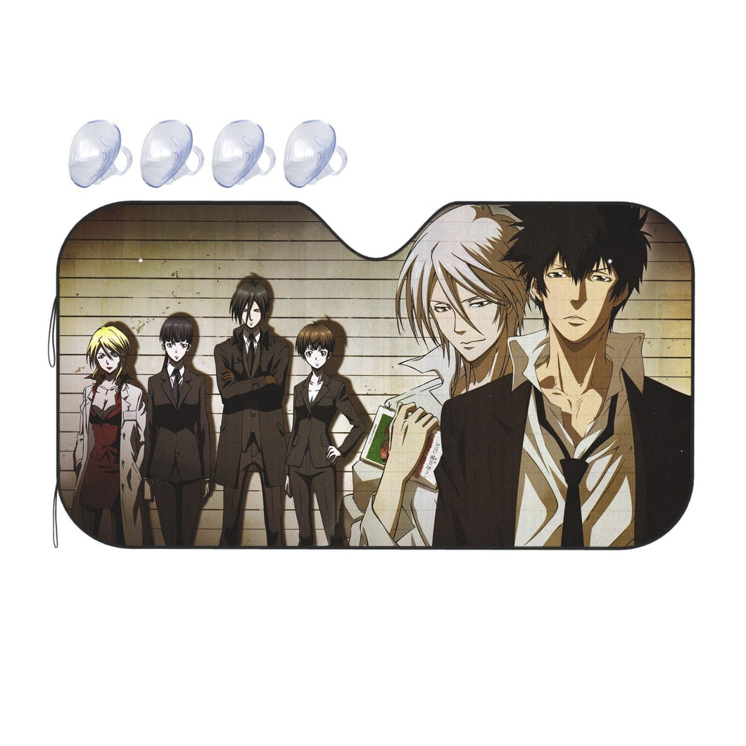 Psycho-Pass Inspecters With the villain Car Sunshade