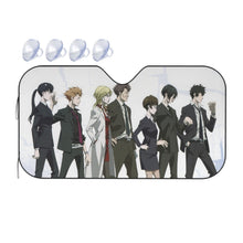 Load image into Gallery viewer, Psycho- Pass Main Members Car Sunshade
