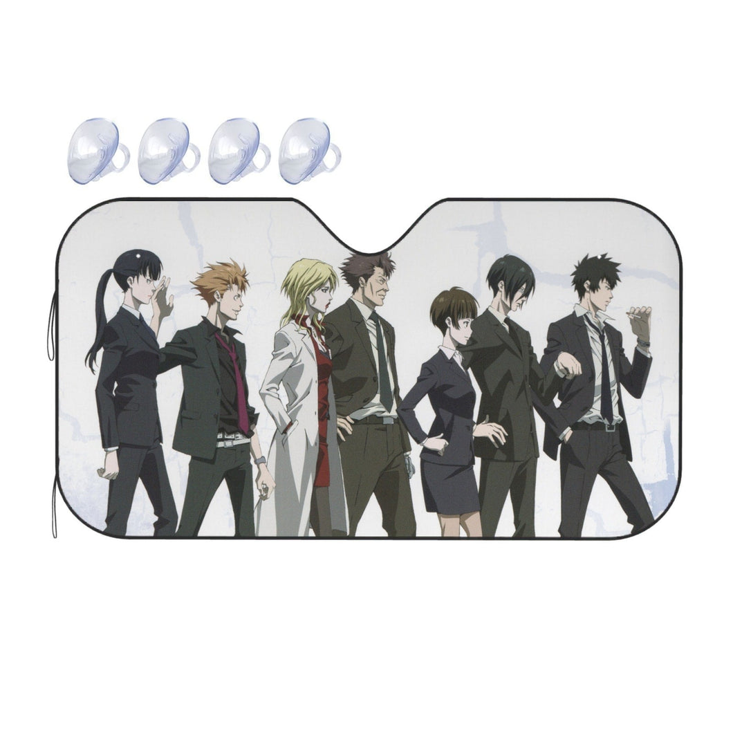 Psycho- Pass Main Members Car Sunshade