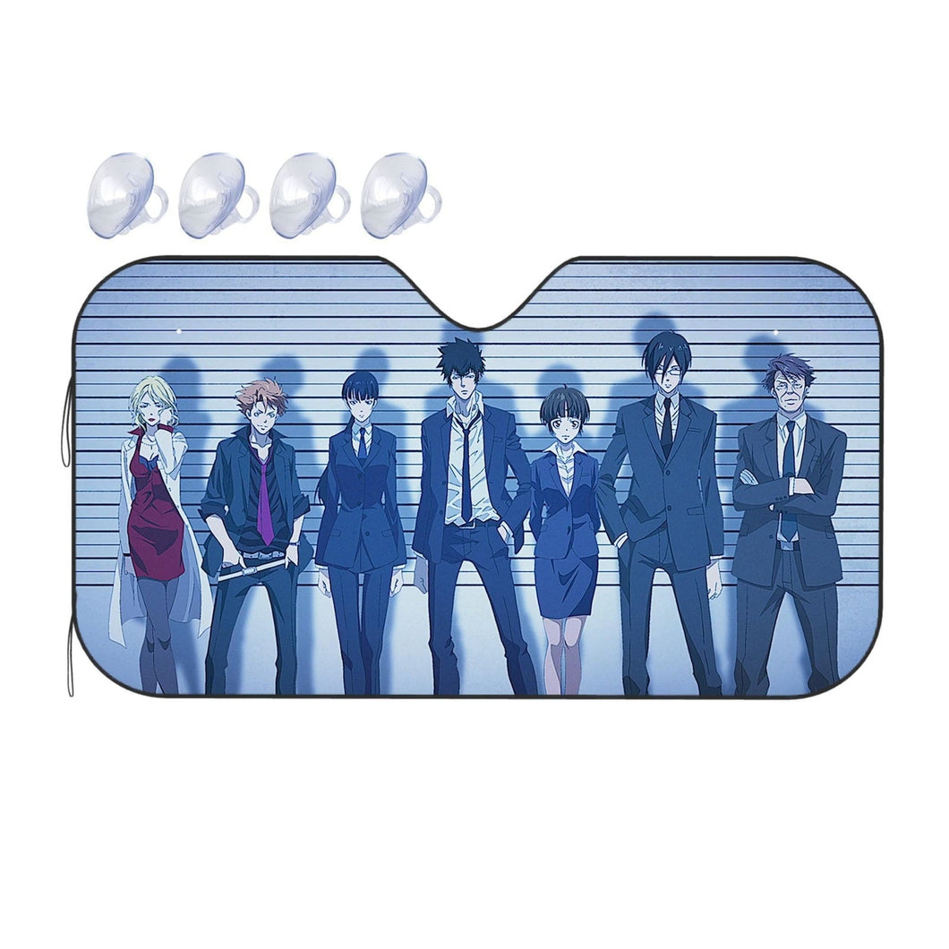 Psycho- Pass Main Members  Car Sunshade