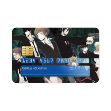 Load image into Gallery viewer, Psycho- Pass Main Members  Credit Card Skins (4-in-1 Pack)
