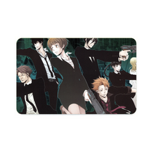Load image into Gallery viewer, Psycho- Pass Main Members  Credit Card Skins (4-in-1 Pack)

