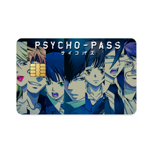 Load image into Gallery viewer, Psycho- Pass Main Members Faces  Credit Card Skins (4-in-1 Pack)
