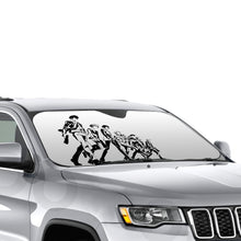 Load image into Gallery viewer, Psycho- Pass Main Members walking vector Car Sunshade
