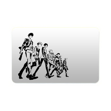 Load image into Gallery viewer, Psycho- Pass Main Members walking vector Credit Card Skins (4-in-1 Pack)
