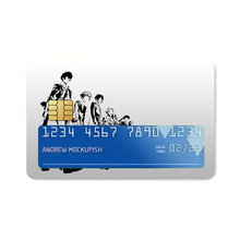 Load image into Gallery viewer, Psycho- Pass Main Members walking vector Credit Card Skins (4-in-1 Pack)
