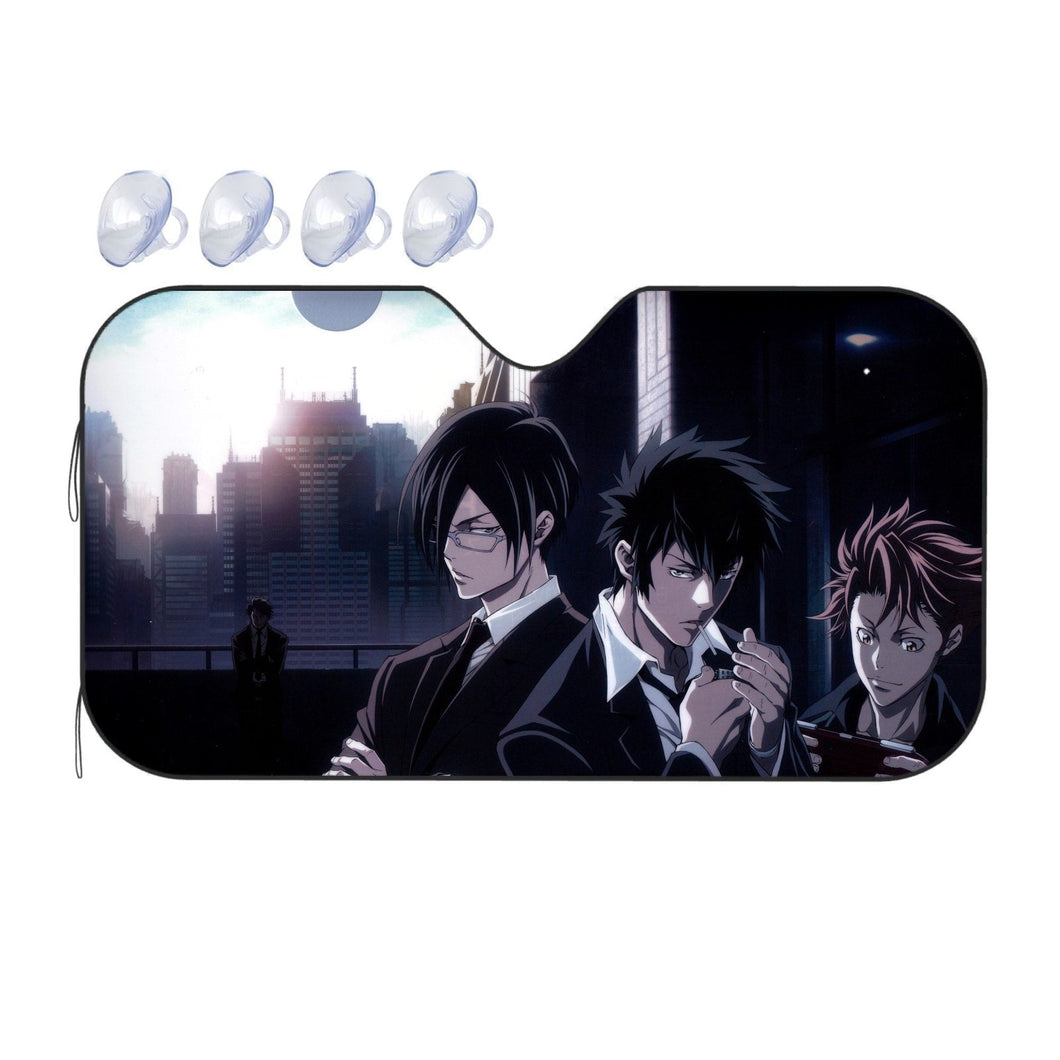 Psycho-Pass Nobuchika Ginoza, Shuusei Kagari, Tomomi Masaoka  Car Sunshade