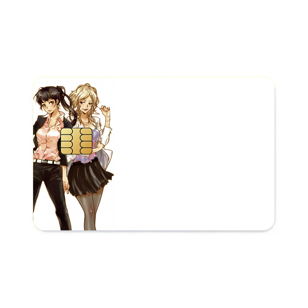 Psycho-Pass Shion Karanomori, Yayoi Kunizuka  Credit Card Skins (4-in-1 Pack)