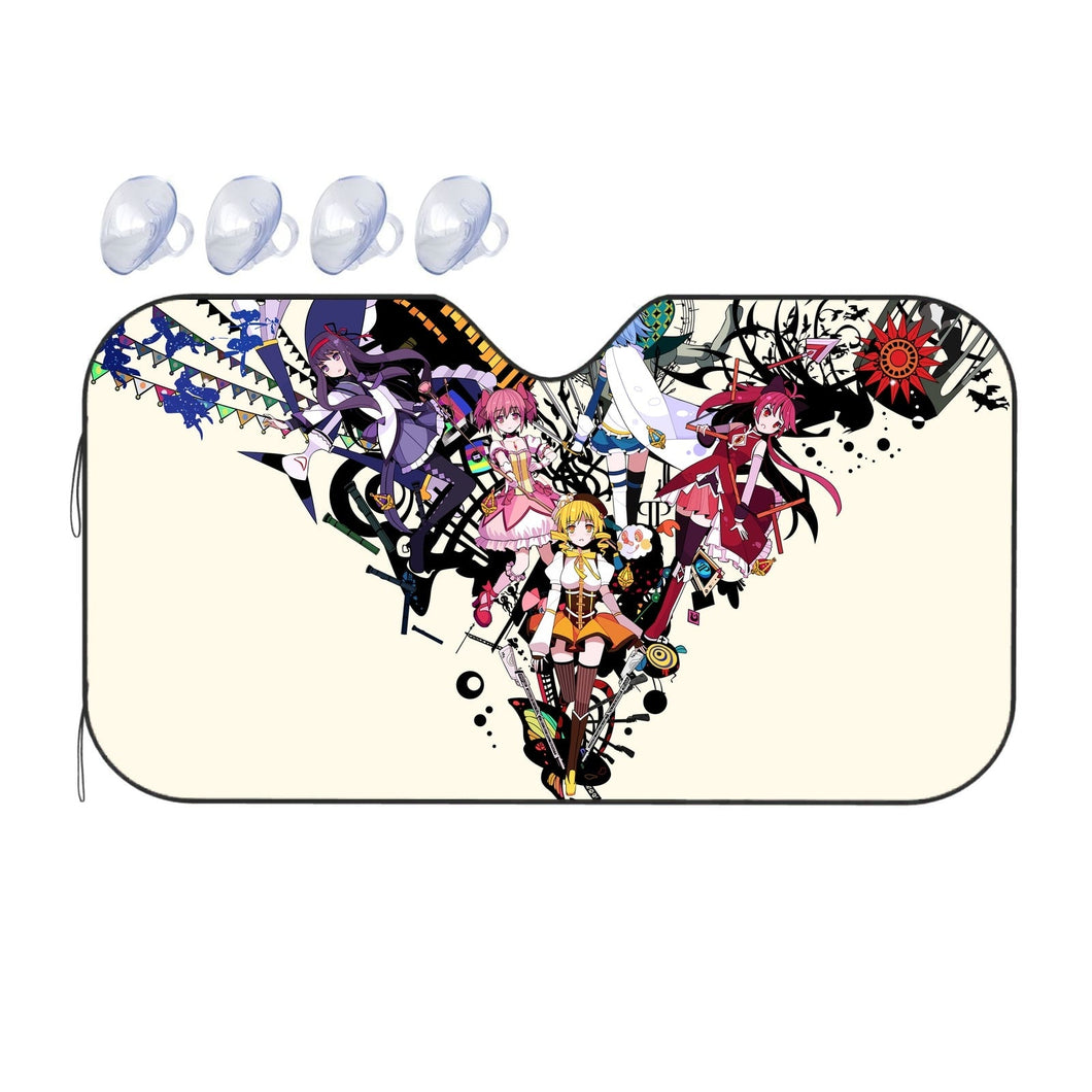 Puella Magi Madoka Magica  Car Sunshade