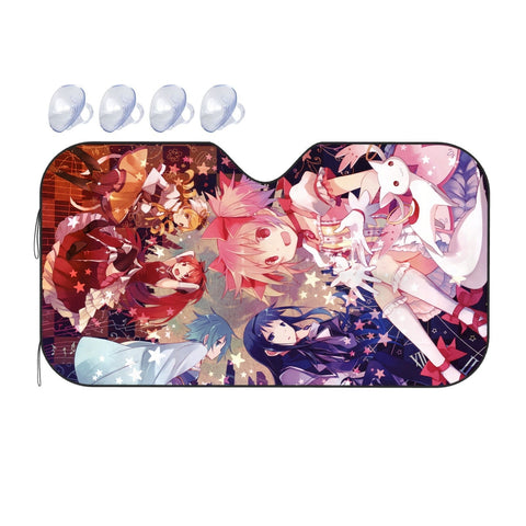 Puella Magi Madoka Magica Car Sunshades