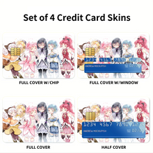 Load image into Gallery viewer, Puella Magi Madoka Magica  Credit Card Skins (4-in-1 Pack)
