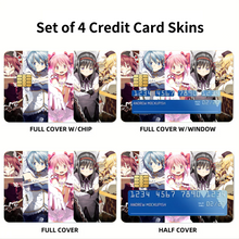 Load image into Gallery viewer, Puella Magi Madoka Magica  Credit Card Skins (4-in-1 Pack)
