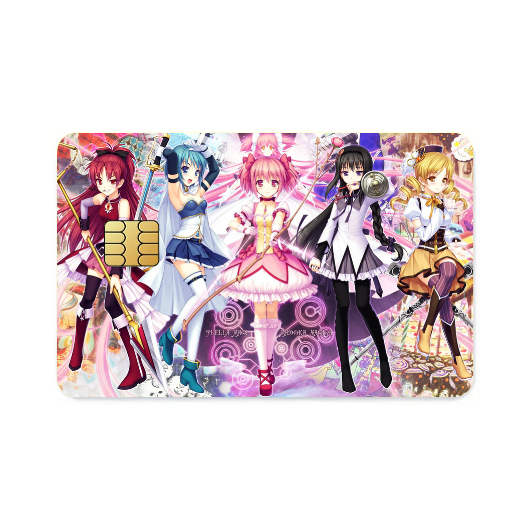 Puella Magi Madoka Magica  Credit Card Skins (4-in-1 Pack)