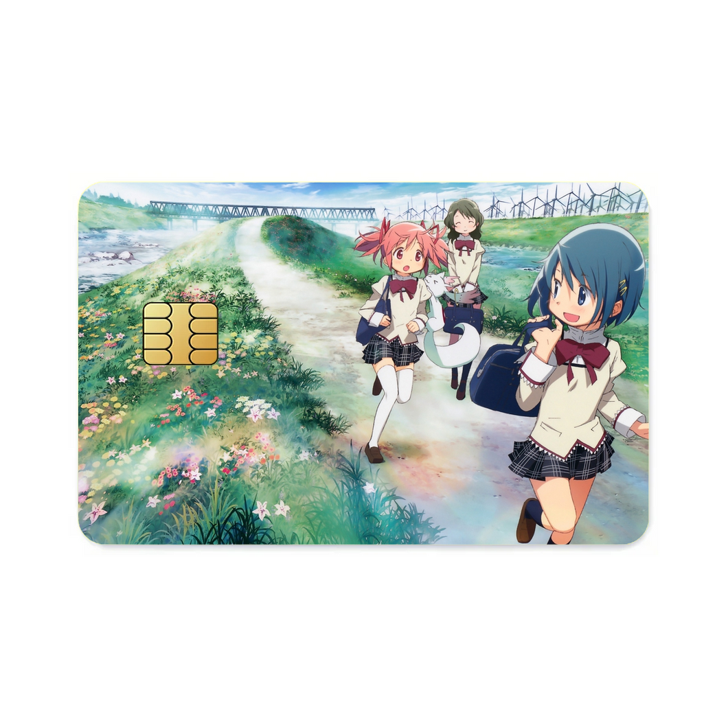 Puella Magi Madoka Magica  Credit Card Skins (4-in-1 Pack)
