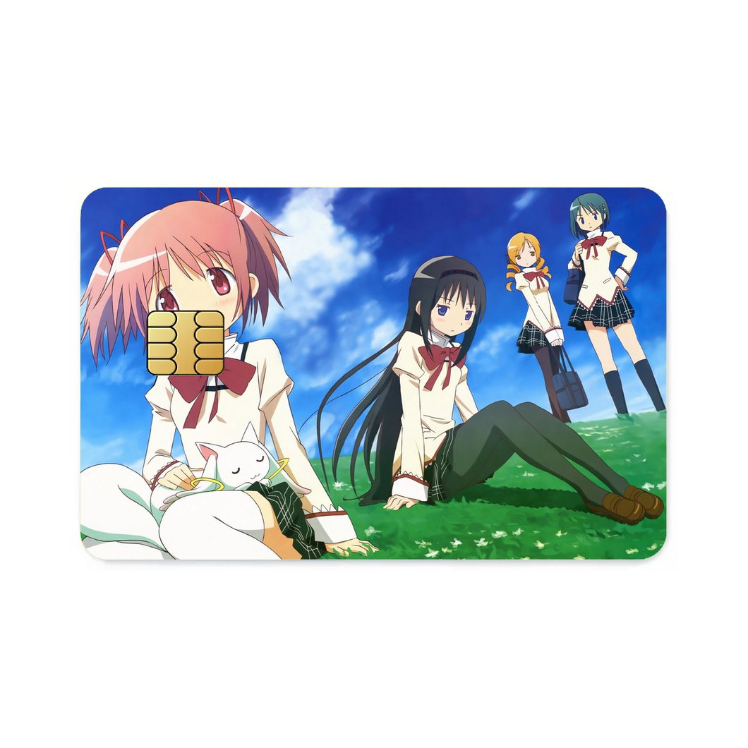 Puella Magi Madoka Magica  Credit Card Skins (4-in-1 Pack)