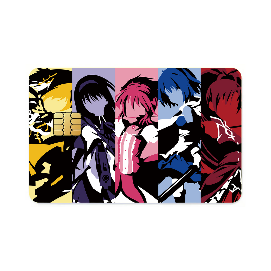 Puella Magi Madoka Magica  Credit Card Skins (4-in-1 Pack)