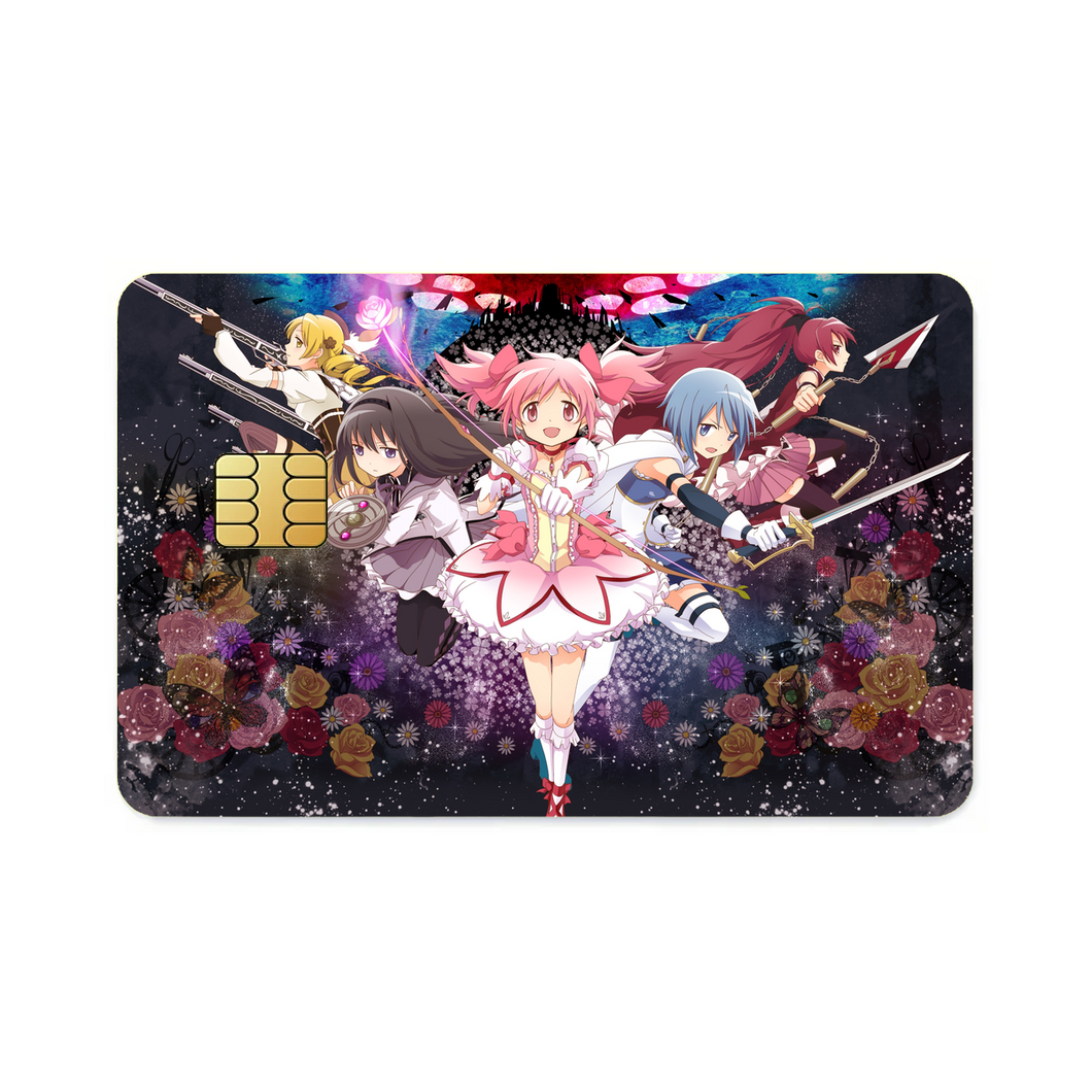 Puella Magi Madoka Magica  Credit Card Skins (4-in-1 Pack)