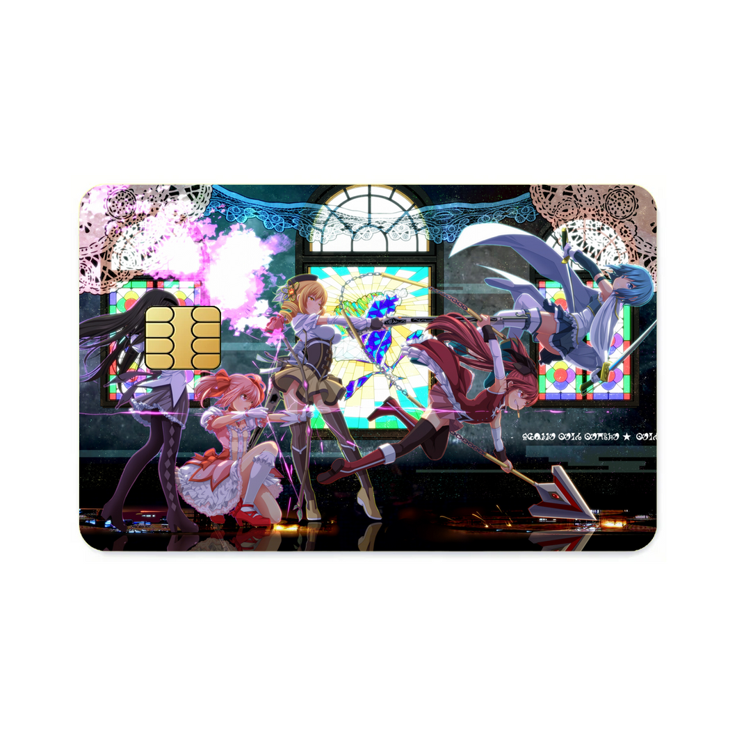 Puella Magi Madoka Magica  Credit Card Skins (4-in-1 Pack)