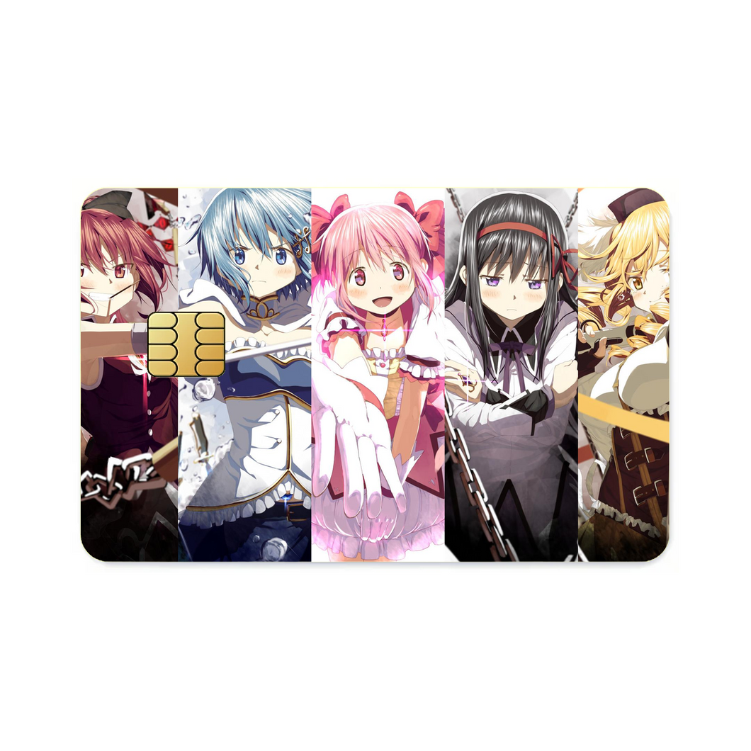 Puella Magi Madoka Magica  Credit Card Skins (4-in-1 Pack)