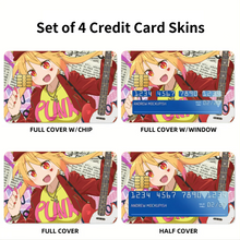 Load image into Gallery viewer, Punk Tooru  Credit Card Skins (4-in-1 Pack)
