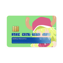 Load image into Gallery viewer, ‎Quetzalcoatl - Maid Dragon Minimalist V1  Credit Card Skins (4-in-1 Pack)

