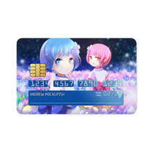 Load image into Gallery viewer, Ram&amp;Rem夜  Credit Card Skins (4-in-1 Pack)
