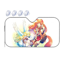 Load image into Gallery viewer, Raphtalia and Filo  Car Sunshade
