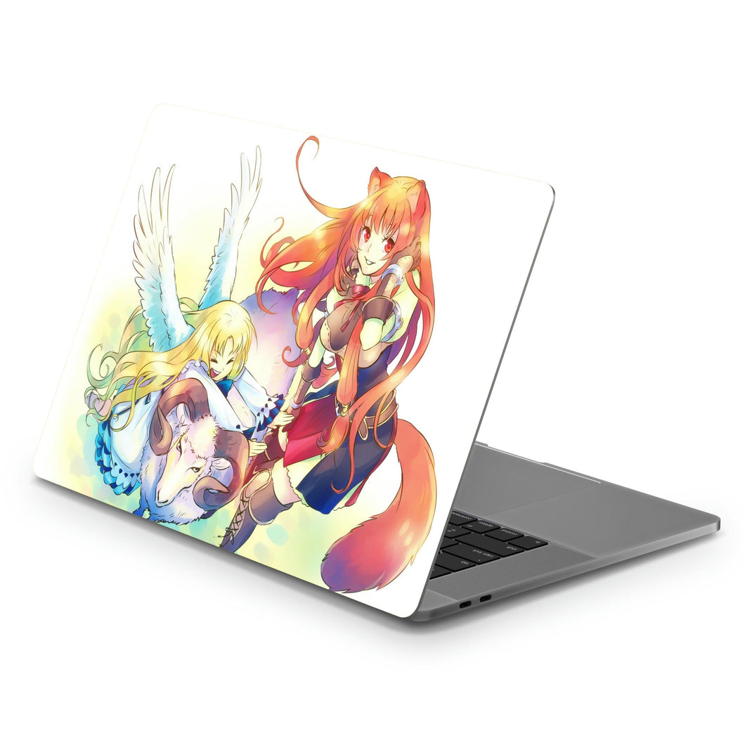 Raphtalia and Filo  Macbook Skin