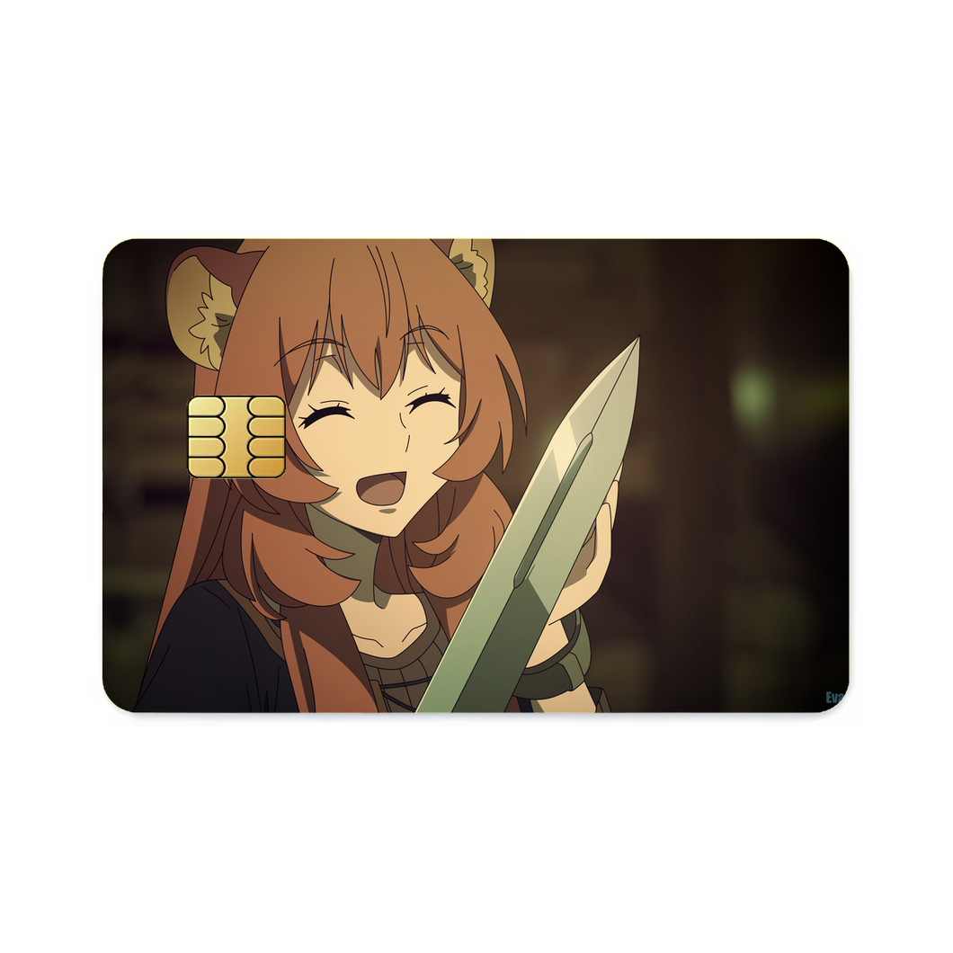 Raphtalia chan  Credit Card Skins (4-in-1 Pack)