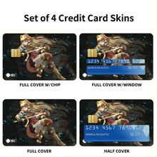 Load image into Gallery viewer, Raphtalia  Credit Card Skins (4-in-1 Pack)
