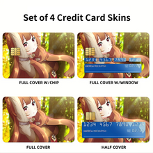 Load image into Gallery viewer, Raphtalia in The Morning  Credit Card Skins (4-in-1 Pack)
