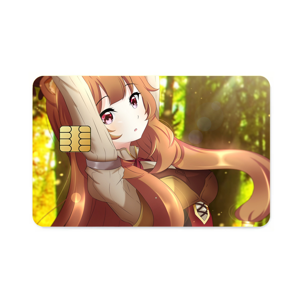Raphtalia in The Morning  Credit Card Skins (4-in-1 Pack)