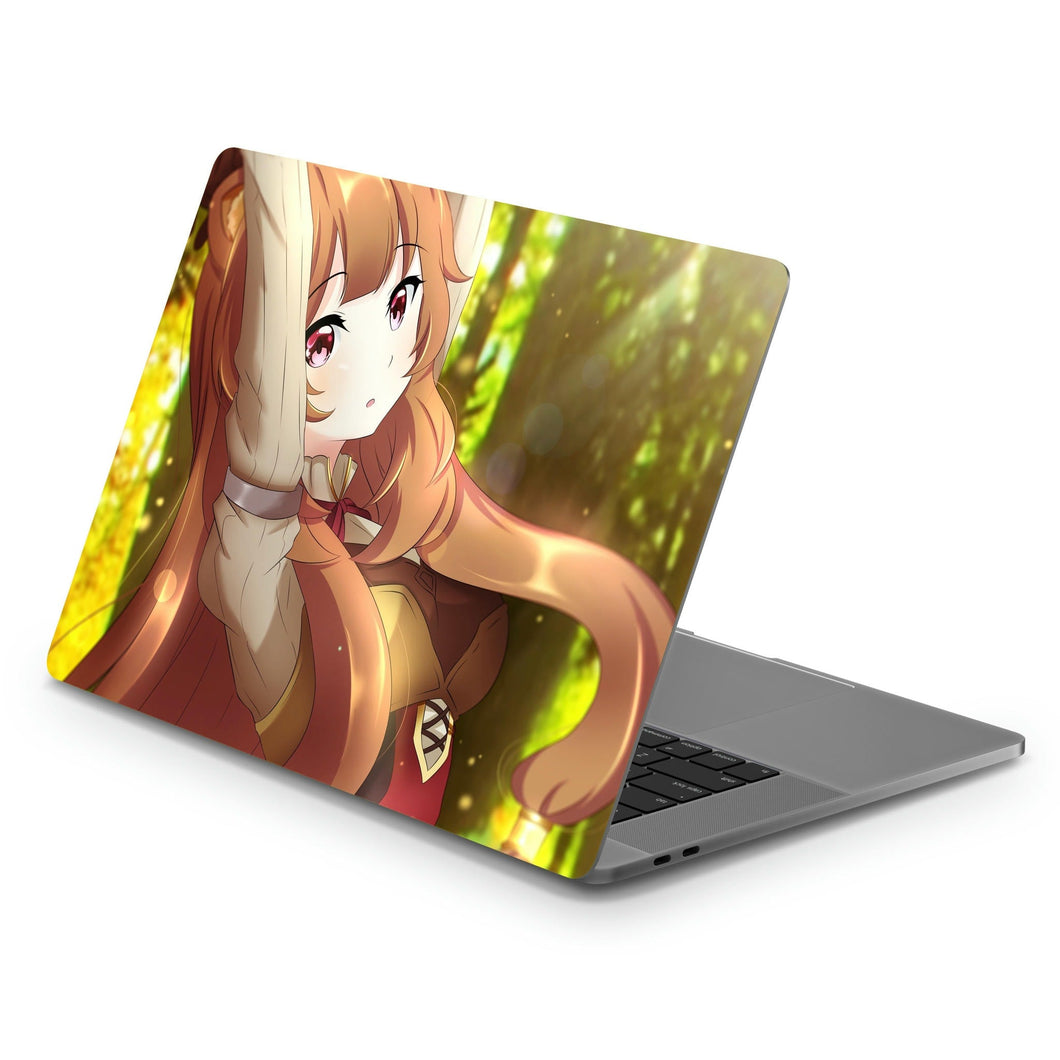 Raphtalia in The Morning  Macbook Skin