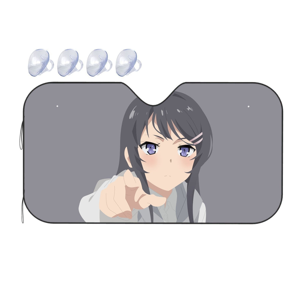 Rascal Does Not Dream Of Bunny Girl Senpai  Car Sunshade