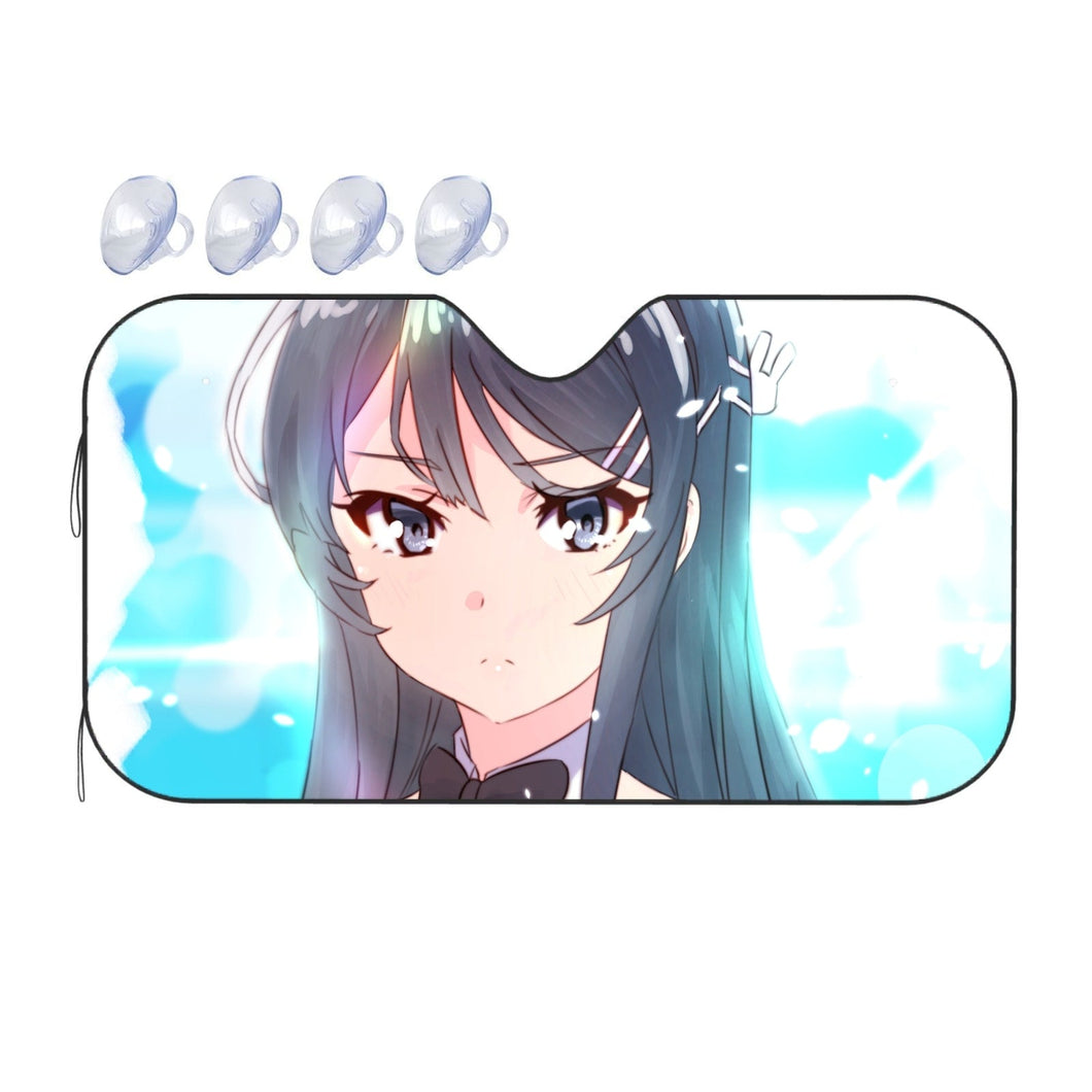 Rascal Does Not Dream Of Bunny Girl Senpai  Car Sunshade