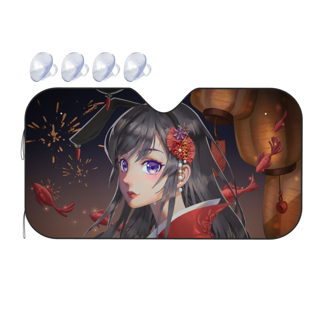 Rascal Does Not Dream Of Bunny Girl Senpai  Car Sunshade