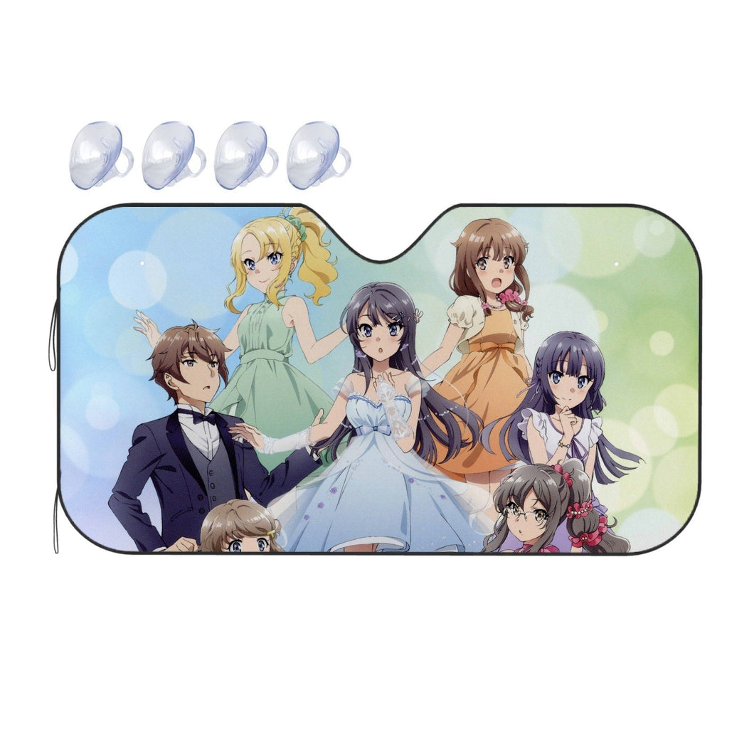 Rascal Does Not Dream of Bunny Girl Senpai  Car Sunshade