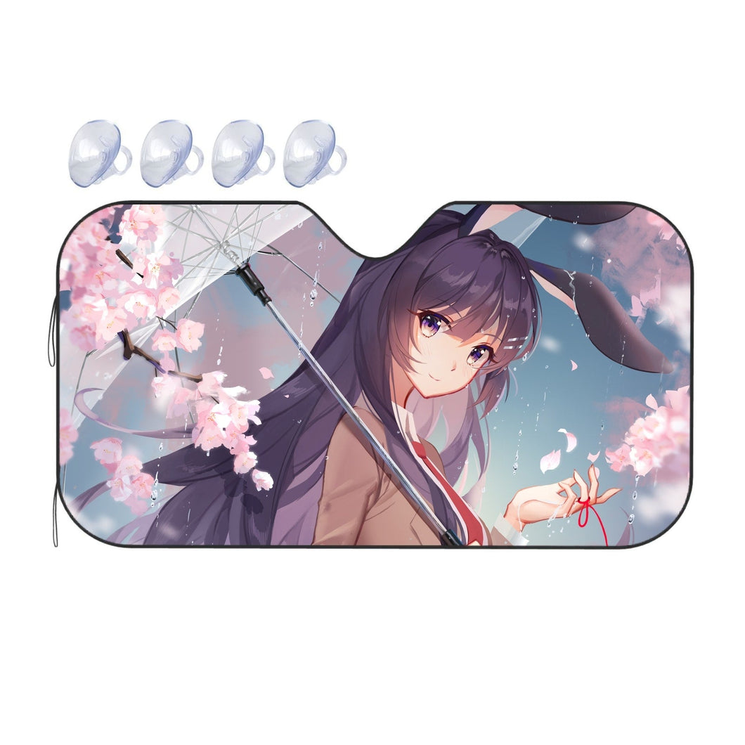 Rascal Does Not Dream Of Bunny Girl Senpai  Car Sunshade