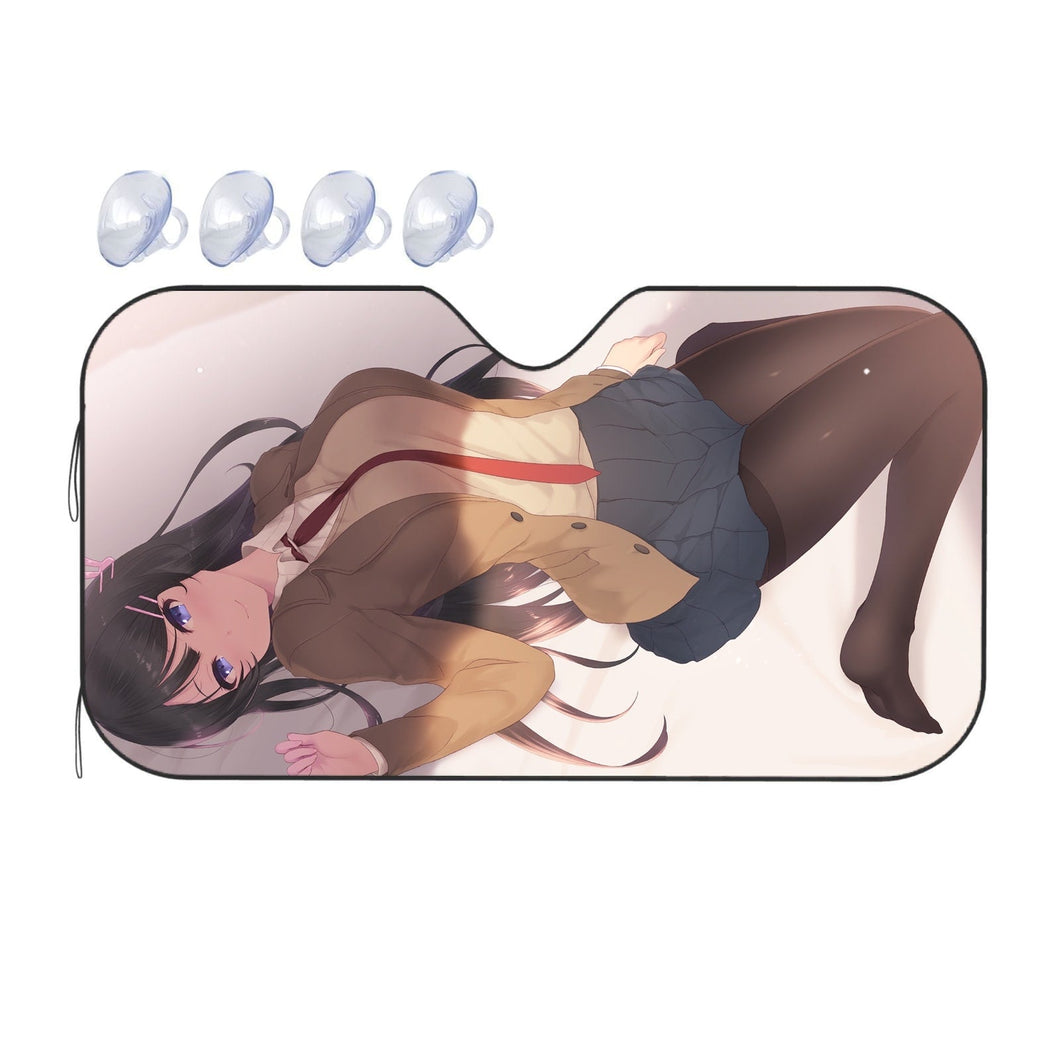 Rascal Does Not Dream Of Bunny Girl Senpai  Car Sunshade