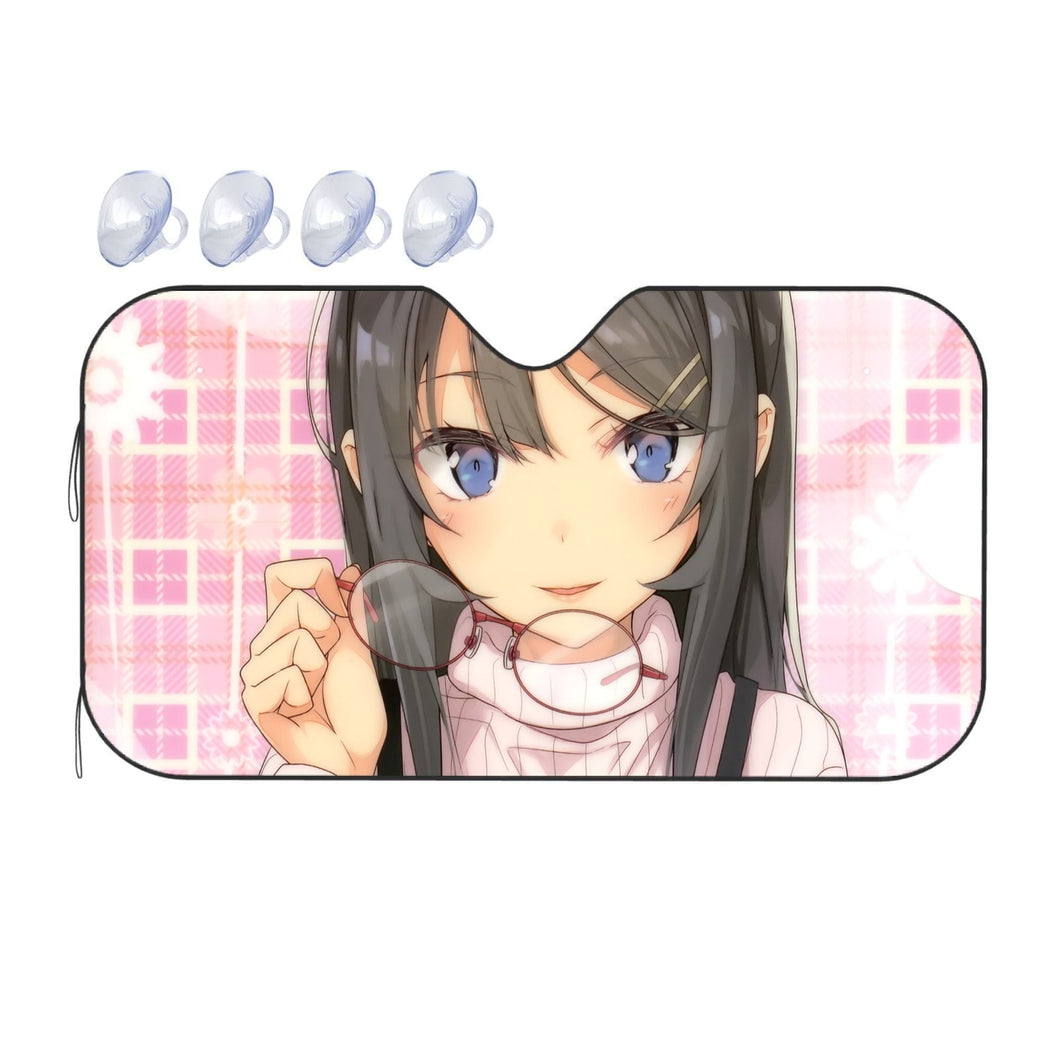 Rascal Does Not Dream Of Bunny Girl Senpai  Car Sunshade