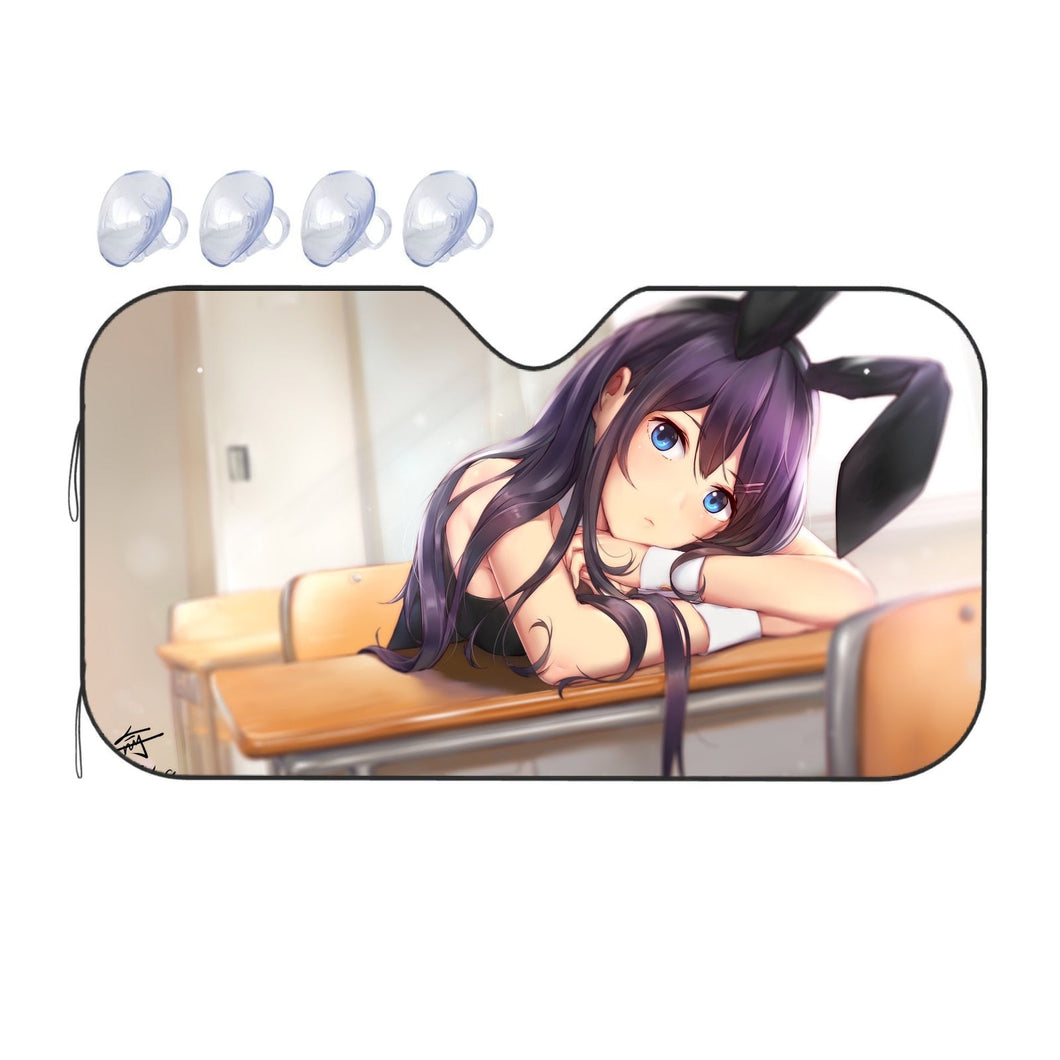 Rascal Does Not Dream Of Bunny Girl Senpai  Car Sunshade
