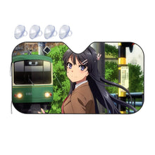 Load image into Gallery viewer, Rascal Does Not Dream of Bunny Girl Senpai  Car Sunshade
