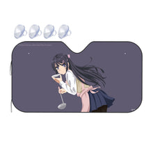 Load image into Gallery viewer, Rascal Does Not Dream Of Bunny Girl Senpai  Car Sunshade
